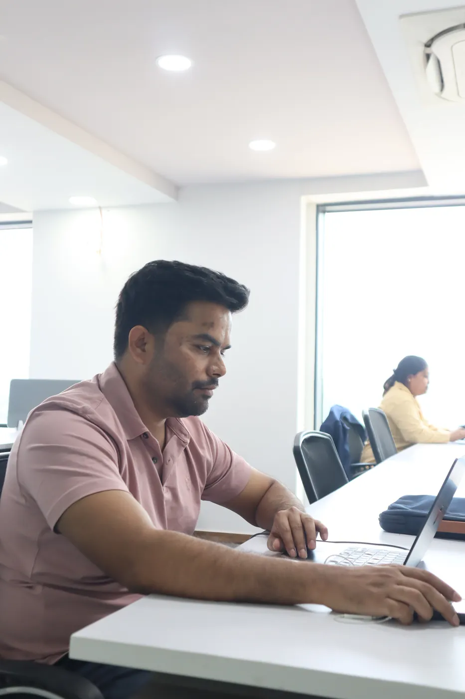 Hot desk at UrbanZone Space, SCO 63 · Sector 113